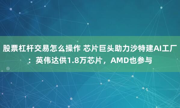 股票杠杆交易怎么操作 芯片巨头助力沙特建AI工厂：英伟达供1.8万芯片，AMD也参与