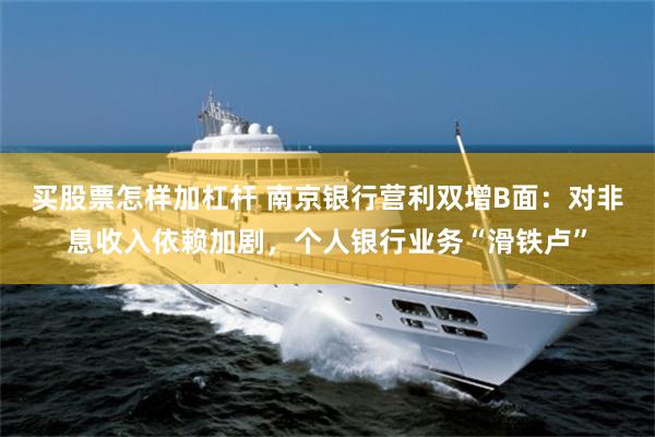 买股票怎样加杠杆 南京银行营利双增B面：对非息收入依赖加剧，个人银行业务“滑铁卢”