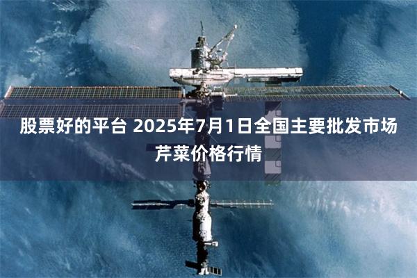 股票好的平台 2025年7月1日全国主要批发市场芹菜价格行情